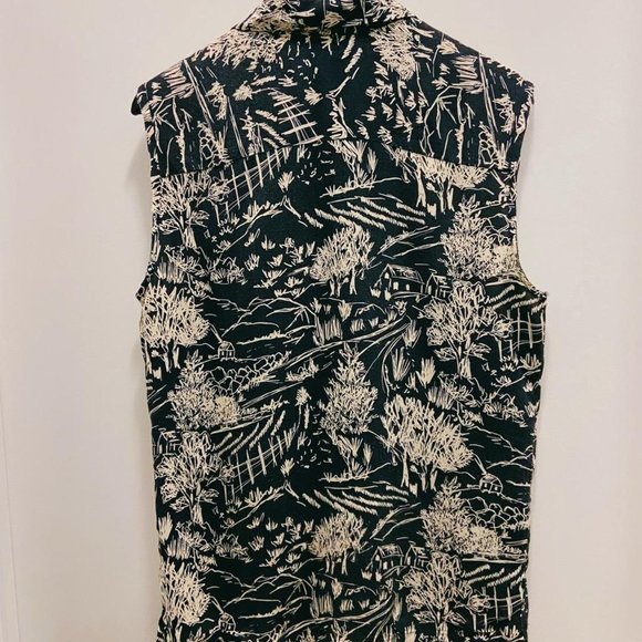 TopMan Sleeveless Printed Shirt - Picture 4 of 4